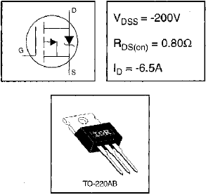 IRF9630, HEXFET® Power MOSFET